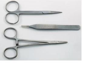 Kit de retrait des sutures jetables Manuel Instruments chirurgicaux en acier inoxydable de qualité médicale à haute teneur en chrome Certifié CE Classe II - Product Image 2