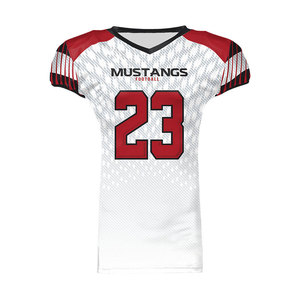 Uniformes de fútbol americano sublimados personalizados de nuevo diseño, económicos, con logotipo personalizado a bajo precio. - Product Image 4