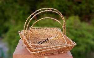 Custom Art Wholesale Handmade Iron Wire <b>Mesh</b> Folding <b>Storage</b> <b>Basket</b> with Custom Logo for Gifts and Flowers - Product Image 3