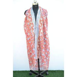 Écharpe naturelle en coton pour femmes, accessoire de mode léger, fait à la main, taille unique, unisexe, pour l'été, paréo, sarong, foulard pour la tête, turban, teinture par nouage - Product Image 1