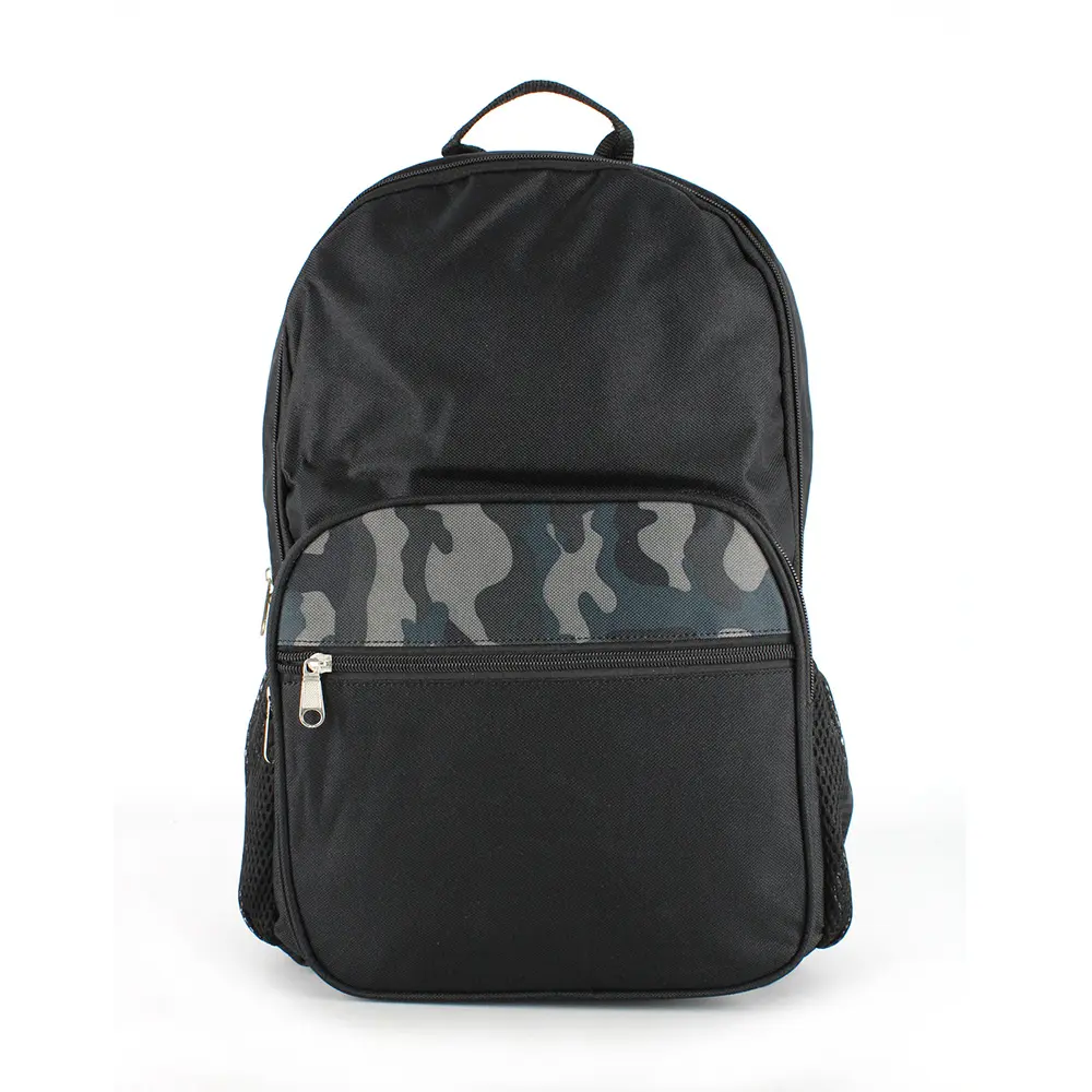 Factory wholesale promotion clearance camouflage printed nylon children backpack