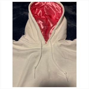 Custom Oversized Casual Womens Designer Long Sleeve Pullover Satin Lined Hoodies - Product Image 6