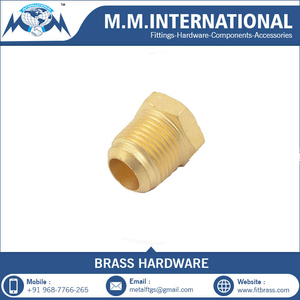 Raccords de tuyaux en laiton plaqué nickel, véritable, de haute qualité M. M, INTERNATIONAL, inde - Product Image 5