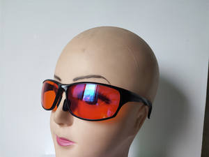 Медицинские медицинские очки для сна с алюминиевым покрытием и красными линзами, 100% блоков, голубые и зеленые очки для сна - Product Image 6