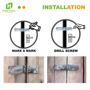 Khóa Móc Dày Hơn Khóa Móc Khóa Cửa Chốt, 7-1/4 "Hoặc 7-1/2" - Product Image 4