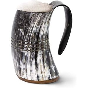 Top Quality Design Buffalo Horn <b>Mug</b> Reasonable Rate Fashionable Trending Design Luxury Light Weight Exporters and Manufacturer - Product Image 3