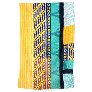 Ensembles de literie en coton indien fait à la main Queen-Size Vintage ethnique Kantha couette cousu à la main pour la maison hôtel utilisation pour les mariages d'été - Product Image 5