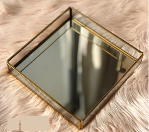 Bandeja de espejo de metal para uso en vajilla - Product Image 3