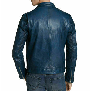 Nueva chaqueta de motorista de cuero de estilo de moda - Product Image 5