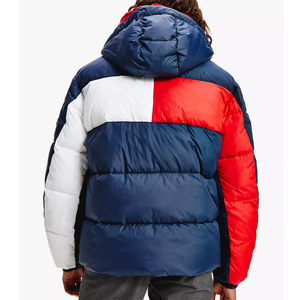 Veste d'hiver brillante de qualité supérieure pour homme, veste bomber rembourrée en coton, imperméable, respirante, à capuche, personnalisable - Product Image 2