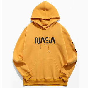 Street Wear Pullover Hombres Sudadera con capucha Color blanco Slim Fit Manga larga Hombres Sudadera con capucha Sudaderas con capucha de la mejor calidad para hombres - Product Image 3