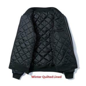 Manteau de bombardier pour hommes, vêtement léger à Sublimation, style décontracté, pour automne et printemps, avec poches à fermeture éclair, grande taille 2021 - Product Image 3