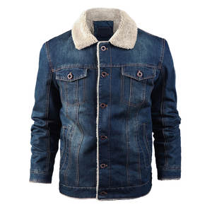 แจ็คเก็ตยีนส์คุณภาพสูง ผลิตในปากีสถาน รับออกแบบโลโก้ตามสั่ง ผู้ผลิต OEM ราคาขายส่ง สำหรับฤดูหนาว - Product Image 1
