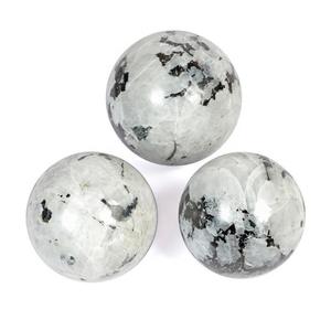 Boule de pierre de lune arc-en-ciel guérissant les sphères de pierres précieuses religieuses pour la décoration de la maison - Product Image 5