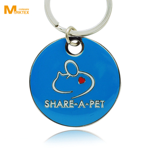 Llavero con emblema de esmalte suave, de aleación de zinc - Product Image 3