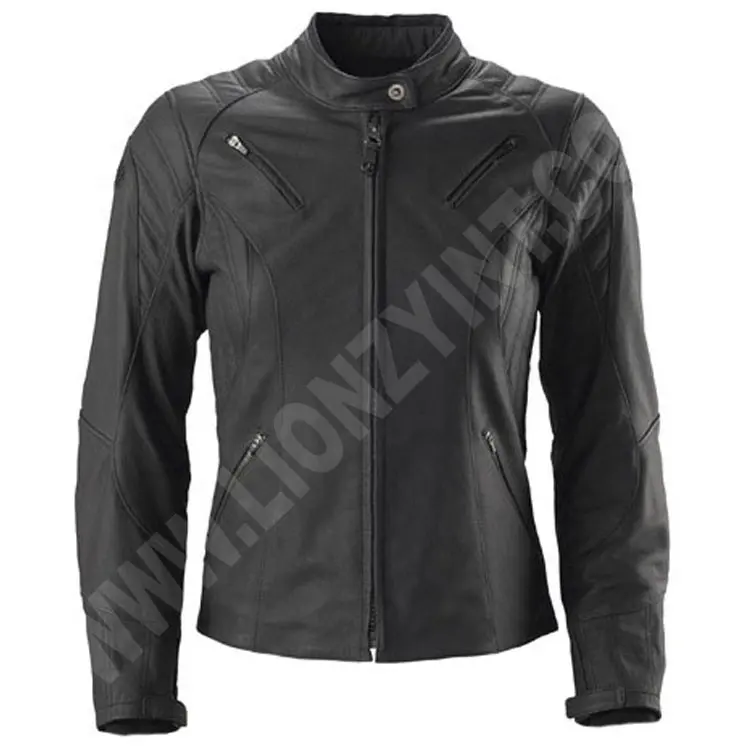 All Season Stylish Motorbike Jacket Leather jacket For Women Top Quality Genuine Leather Full Safety Motorbike Jacket Racing