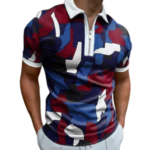 Camisas Casuales de Verano para Hombre, Manga Corta, Tejido Sólido, Algodón Orgánico Antiarrugas, Personalizables, Cuello Camisero - Product Image 6