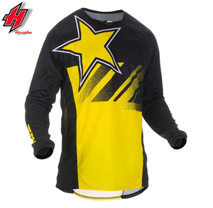 Maillot de Motocross Personnalisé Design Vintage Anti-UV Séchage Rapide Confortable - Product Image 5