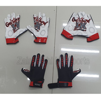 Gants de football en cuir de haute qualité Elahi, les plus vendus, pour receveur, à doigts complets, avec sangle de poignet réglable, doux, respirants et antidérapants