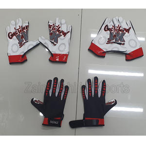 Top vente de haute qualité en cuir Football récepteur gants doux respirant antidérapant nouveau PU jeunesse gants - Product Image 6