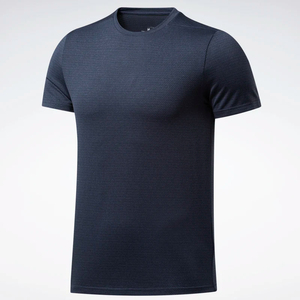 Camisetas de la mejor calidad, camisetas lisas sin estampado para hombre, camisetas con logo personalizado impreso en DTG, camisetas para hombre color azul marino. - Product Image 5