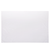 Sacs à soufflets latéraux personnalisés pour l'emballage d'aliments pour animaux de compagnie, sacs en plastique HDPE biodégradable avec noyau en papier, rouleau de couleur transparente