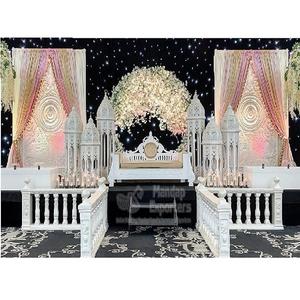 Lámparas marroquíes de escenario de boda canadiense Color personalizado Metal Durable Tamaño personalizado Decoración Aspecto vibrante - Product Image 1