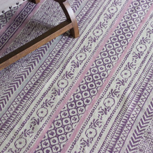 Indian Block Printed Cotton <b>Rugs</b> <b>Boho</b> Home <b>Rugs</b> for Living Room - Product Image 1