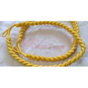 Cordón de vestido profesional en Color dorado con tela de alambre de lingotes Cordón de vestido duradero con tamaño personalizado - Product Image 2