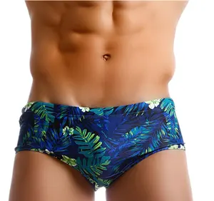 Custom printed men board shorts sexy trunks european swimwear short for men