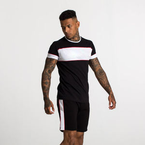 Conjunto de Camiseta de Manga Corta y Pantalones Cortos de Forro Polar de Alta Calidad para Hombre, Secado Rápido, Personalización OEM, Colores y Tallas Personalizadas - Product Image 6