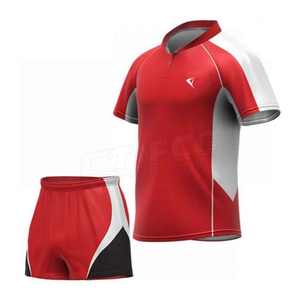 Ensembles d'uniformes de rugby unisexe de conception de logo personnalisé de haute qualité respirant vente en ligne à bas prix - Product Image 3