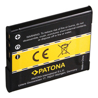 PATONA Batterie pour Sony NP-BN1, DSC-WX5, TX5, TX7, TX9, T99, Sony BN1: 630mAh: 3,6V: 2,3 Wh