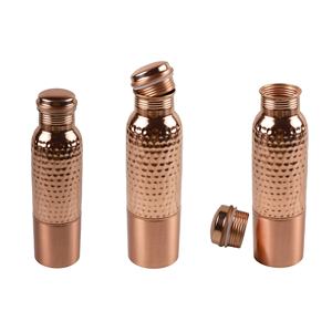 ขวดน้ำทองแดงบริสุทธิ์สำหรับใช้ดื่มในโรงยิมกลางแจ้งตั้งแคมป์ราคาขายส่งในร่มและกลางแจ้ง - Product Image 5