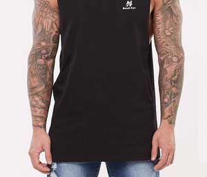 Wholesale Custom Cotton <b>Stringer</b> Gym <b>Vest</b> Fitness Singlet Workout Muscle Bodybuilding Mens Tank Top - Product Image 4