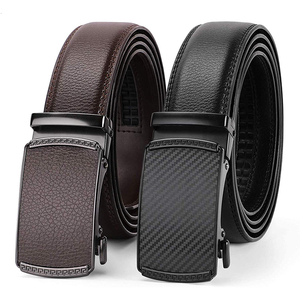 Cinturón de cuero PU personalizado de alta calidad con el mejor material y hebilla de hierro - Product Image 1