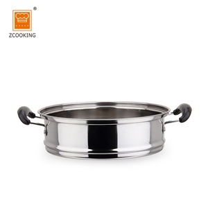 28cm Portable Multi-function Stainless Steel Food Display <strong>Steamer</strong> Pot 2 Layer Stainless Steel <strong>Steamer</strong> - Product Image 5