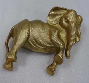 Candelero de mesa de mono Animal, latón decorativo/chapado en oro para decoración del hogar - Product Image 4