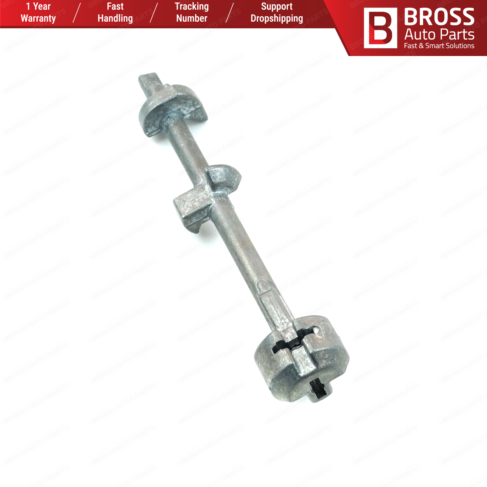 BSP40 Steering Wheel Ignition Tumbler Lock Barrel Cylinder Shaft Rod 7566B - Bross Auto Parts