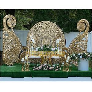 กรอบฉากหลังเวทีงานแต่งงานสไตล์ปัญจาบ,แผงฉากหลังสำหรับซิกข์งานแต่งงาน - Product Image 1