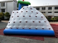 Haute qualité 0.9 mmPVC jeu de sports aquatiques iceberg gonflable de l'eau gonflable d'escalade de montagne