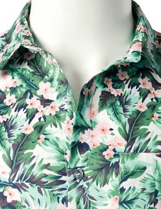 Conjunto de ropa de verano para hombre, camisetas de media manga con botones, pantalones cortos de algodón, tela transpirable, 2 piezas - Product Image 6