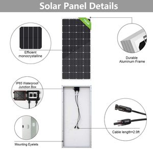 Kit de sistema fuera de la red todo en uno, <span class=keywords><strong>Inversor</strong></span> Solar híbrido de 3KW, de onda sinusoidal pura, controlador de carga MPPT máximo 100A - Product Image 3