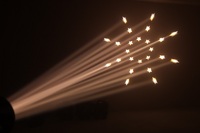 Proyector de Luces LED Súper Brillante con Cabeza Móvil, Haz Giratorio, Prisma, 440w, Efectos de Escenario, Luces Profesionales para DJ, Estroboscópicas, DMX512