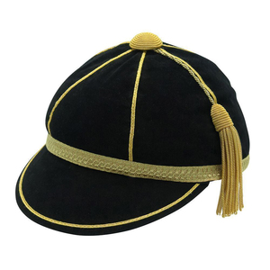 Casquettes d'honneur en velours pour la présentation de la Coupe de Rugby, casquettes d'honneur pour le cricket, haute qualité, unisexe, quatre saisons, Kavran Impex - Product Image 1
