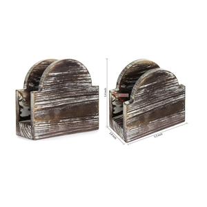 Porte-serviettes en bois Unique, élégant, fait à la main, porte-mouchoirs fantaisie, classique indien, élégant, fait à la main - Product Image 2