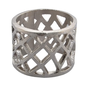 Anneau de serviette rond de styliste, vente en gros, anneau de serviette nickelé de meilleure qualité, anneau de serviette - Product Image 1