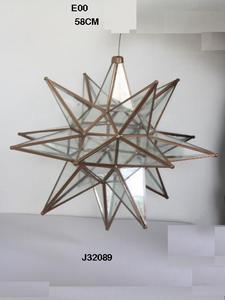 Hot Selling Brass and <b>Glass</b> Pendent Lamp in Antique Brass Finish Diamond Style Lamp <b>Shade</b> Home Decoration Study Lamp Home Decor - Product Image 5