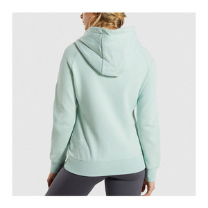 Custom Women's 100% Cotton Fleece Pullover <b>Hoodies</b> Quick Dry Breathable Eco-Friendly Winter Apparel - Product Image 2