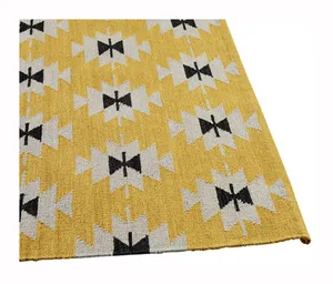 Tasarımcı pamuk kilim kilim